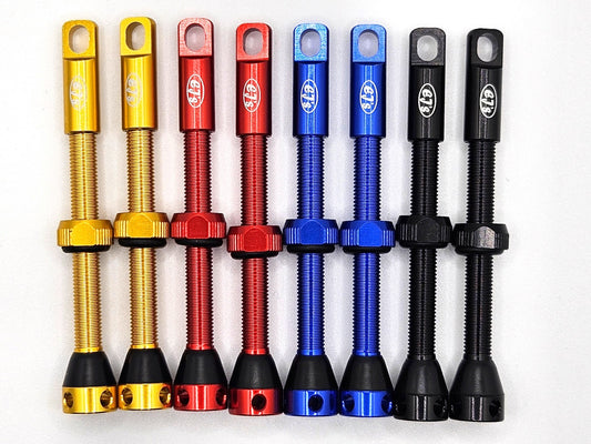 Tubeless Valves 60mm – Presta – Aluminium – MTB & Road – UK Stock