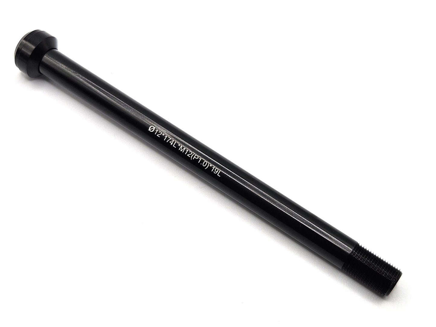 12mm x 174mm x 1.0mm Pitch Bicycle Rear Thru Axle With Conical Washer