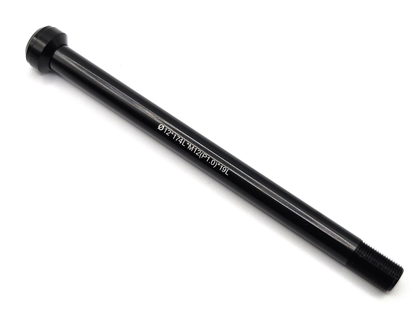 12mm x 174mm x 1.0mm Pitch Bicycle Rear Thru Axle With Conical Washer