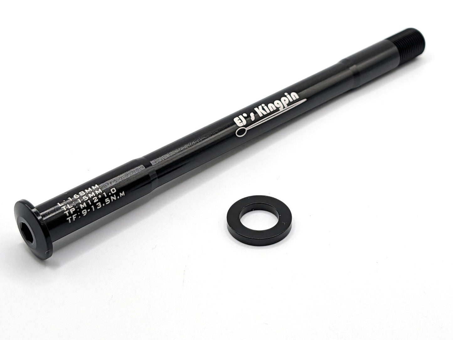 165mm x 12mm x 1.0mm MTB Bike Rear Thru Axle