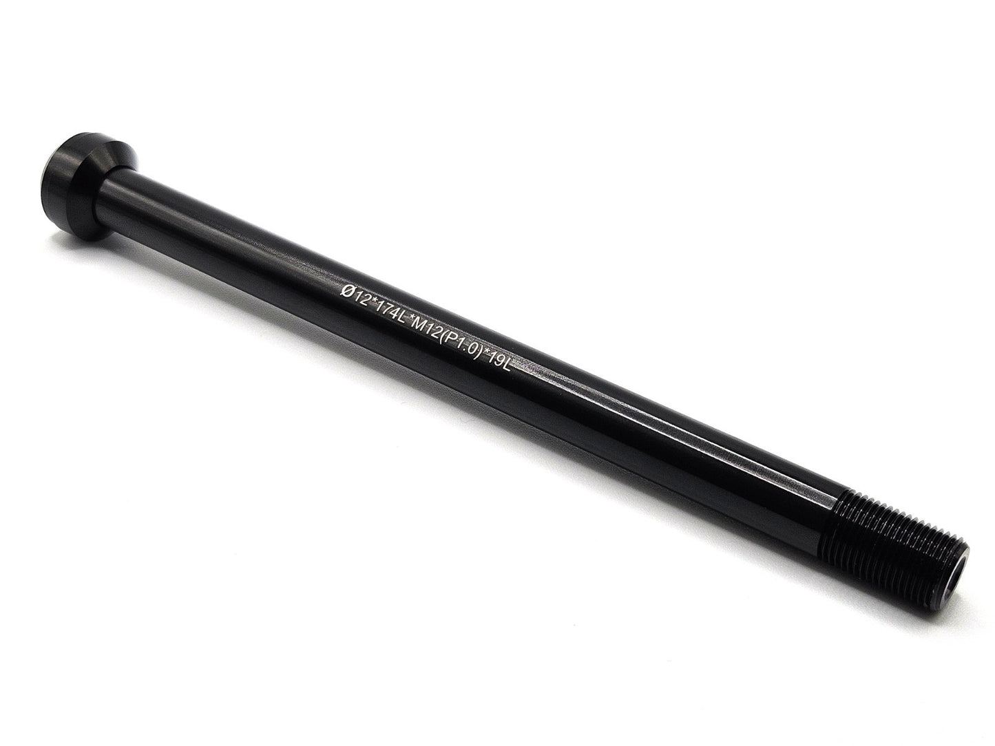 12mm x 174mm x 1.0mm Pitch Bicycle Rear Thru Axle With Conical Washer