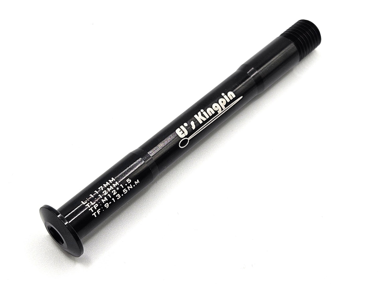 117mm x 12mm x 1.5mm Bike Thru Axle
