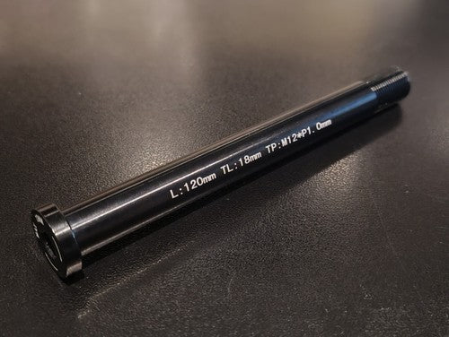 12mm x 120mm x 1.0mm Bike Thru Axle