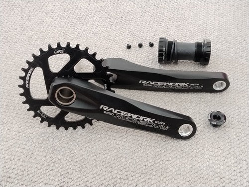 MTB Bike Crankset 170mm, GXP BB, 32T Narrow Wide Chainring like Shimano SRAM