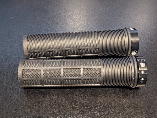 MTB Grips Single Lock Black EJ's Fear of Death Grips