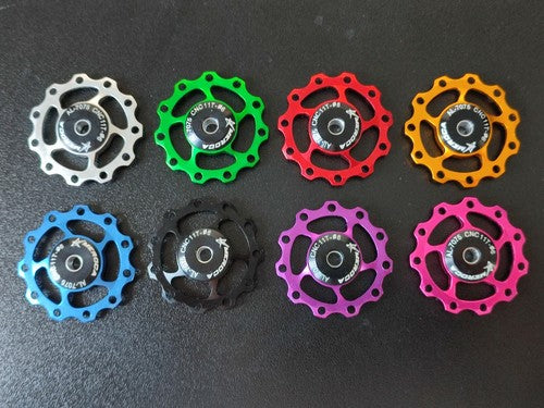 Pair of 11t Derailleur Ceramic Bearing Jockey Wheels MTB Bicycle Road Bike