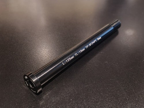 125mm x 12mm x 1.0mm Bike Thru Axle