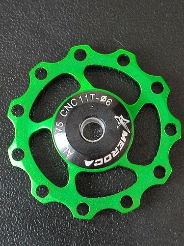 2 x Derailleur Ceramic Bearing Jockey Wheel 11T MTB Bicycle Road Bike