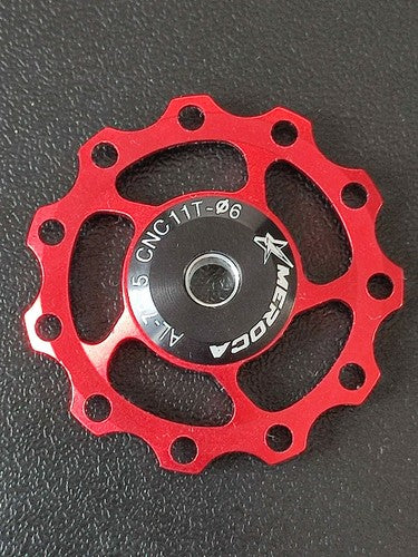 Pair of 11t Derailleur Ceramic Bearing Jockey Wheels MTB Bicycle Road Bike