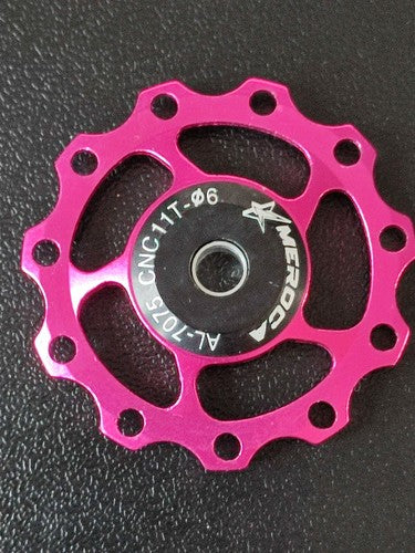 2 x Derailleur Ceramic Bearing Jockey Wheel 11T MTB Bicycle Road Bike