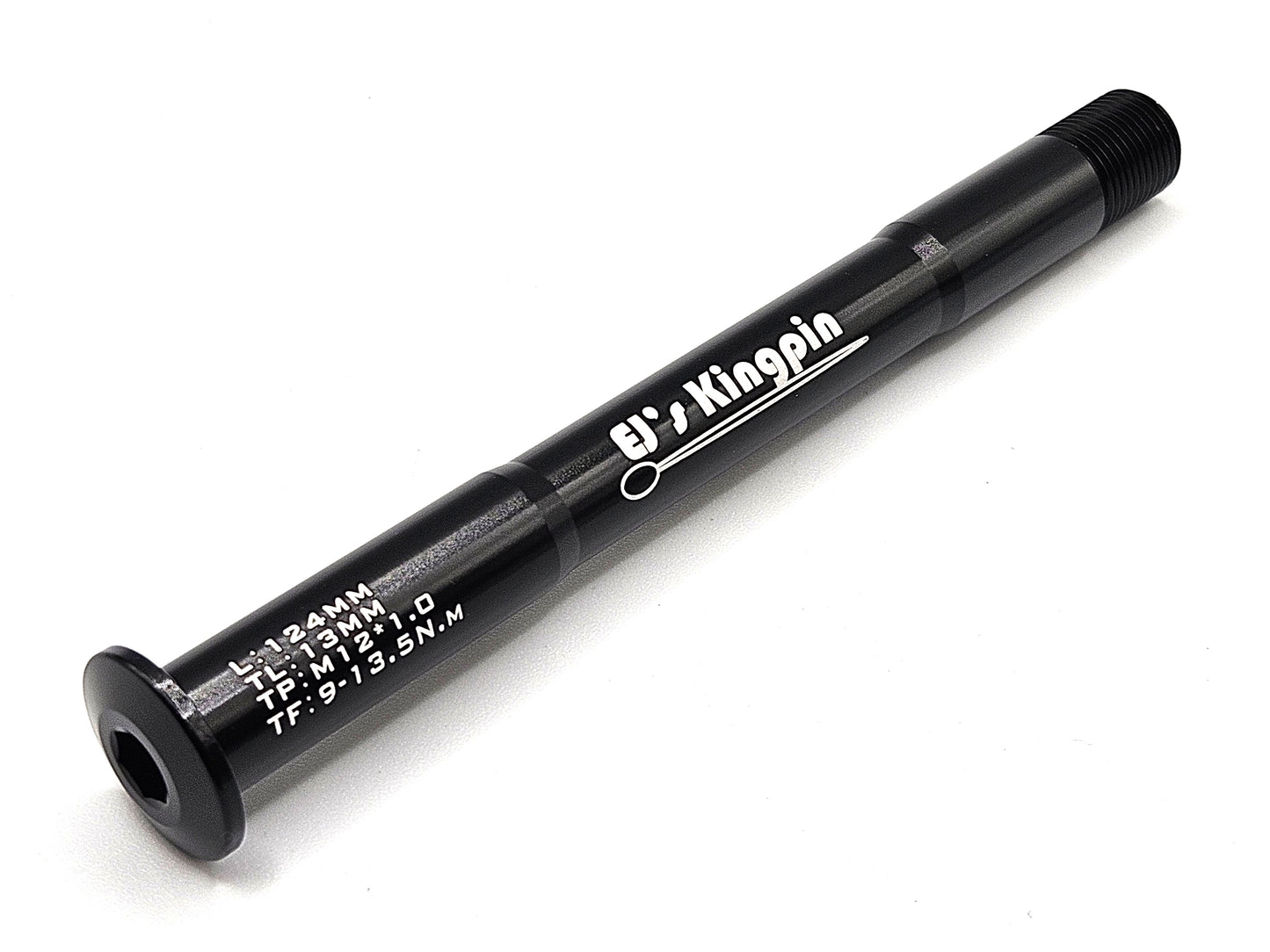 124mm x 12mm x 1.0mm Bike Thru Axle