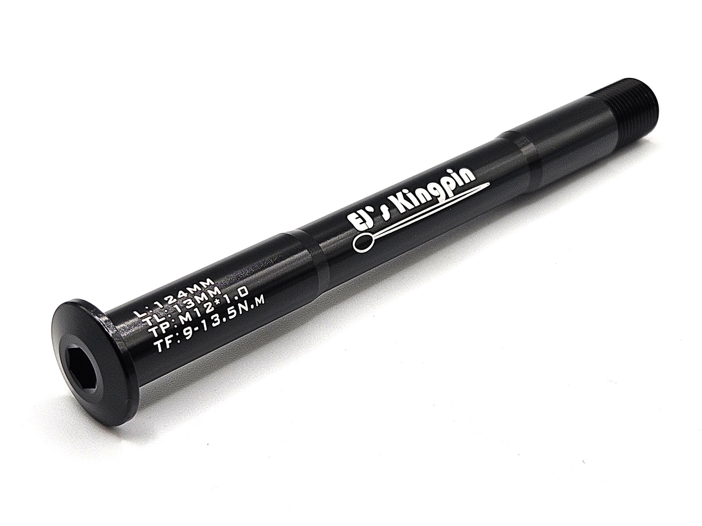 124mm x 12mm x 1.0mm Bike Thru Axle