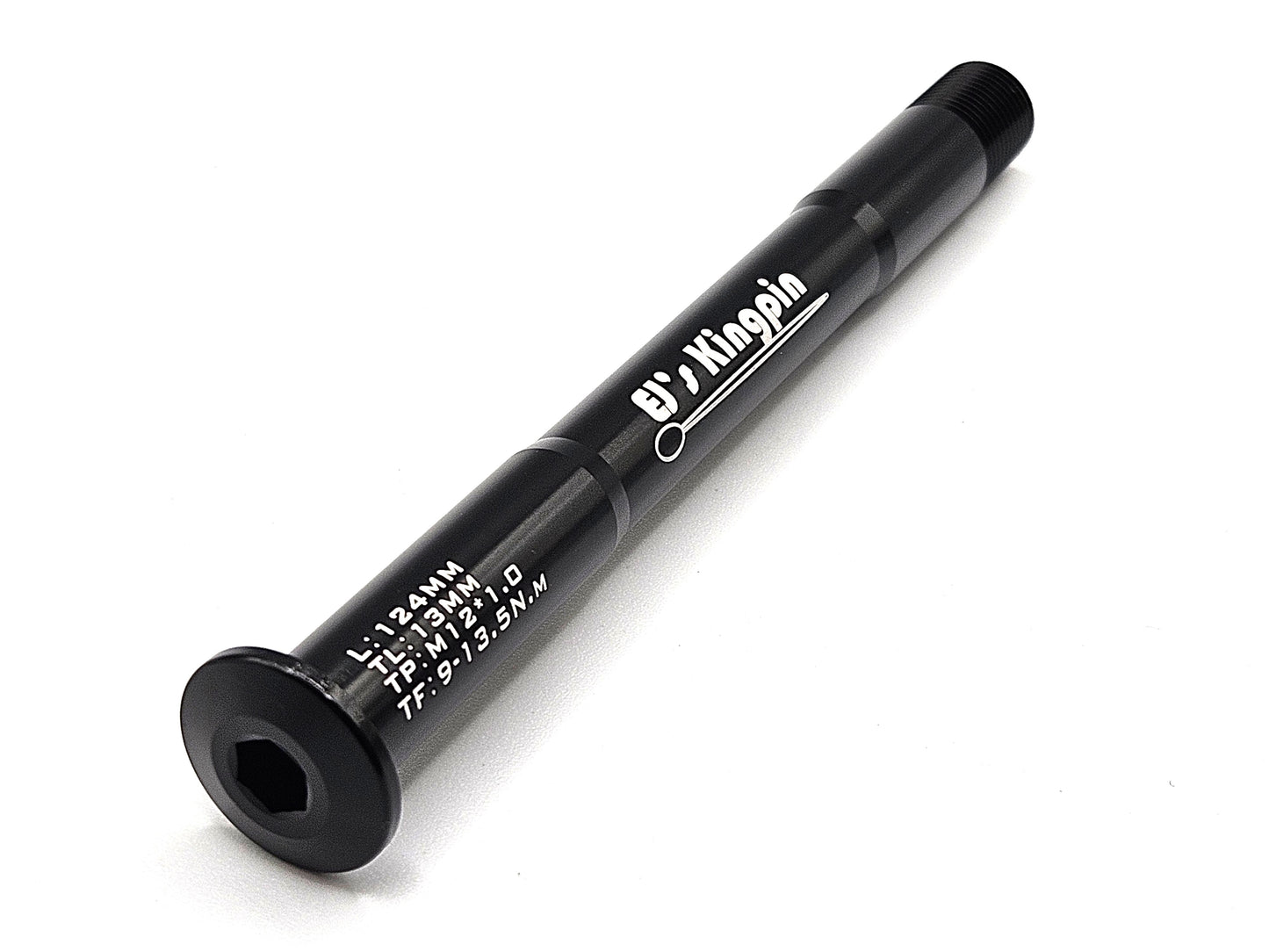 124mm x 12mm x 1.0mm Bike Thru Axle