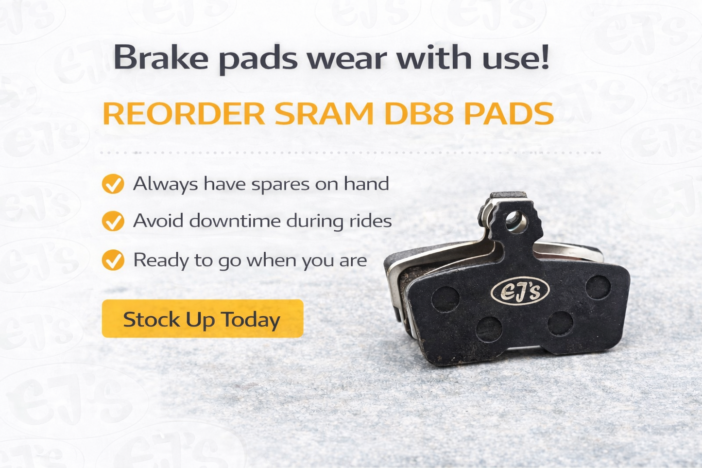 2 pairs of SRAM DB8 Disc Brake Replacement Pads
