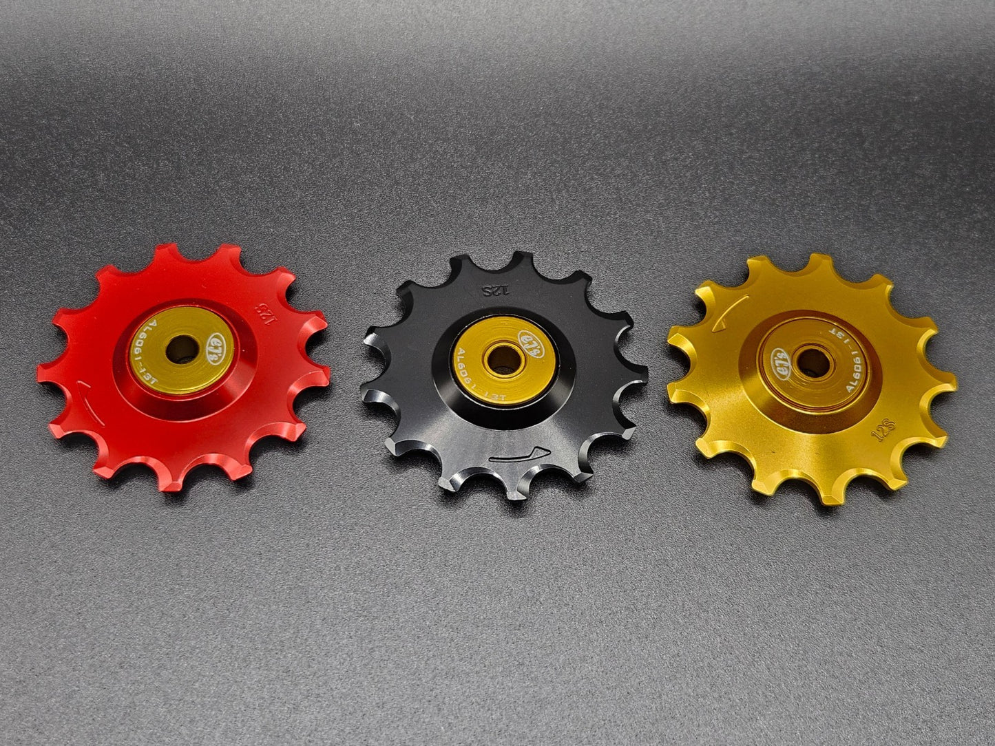 Jockey Wheels x2 13T Shimano 12sp Compatible - Sealed CERAMIC Bearings