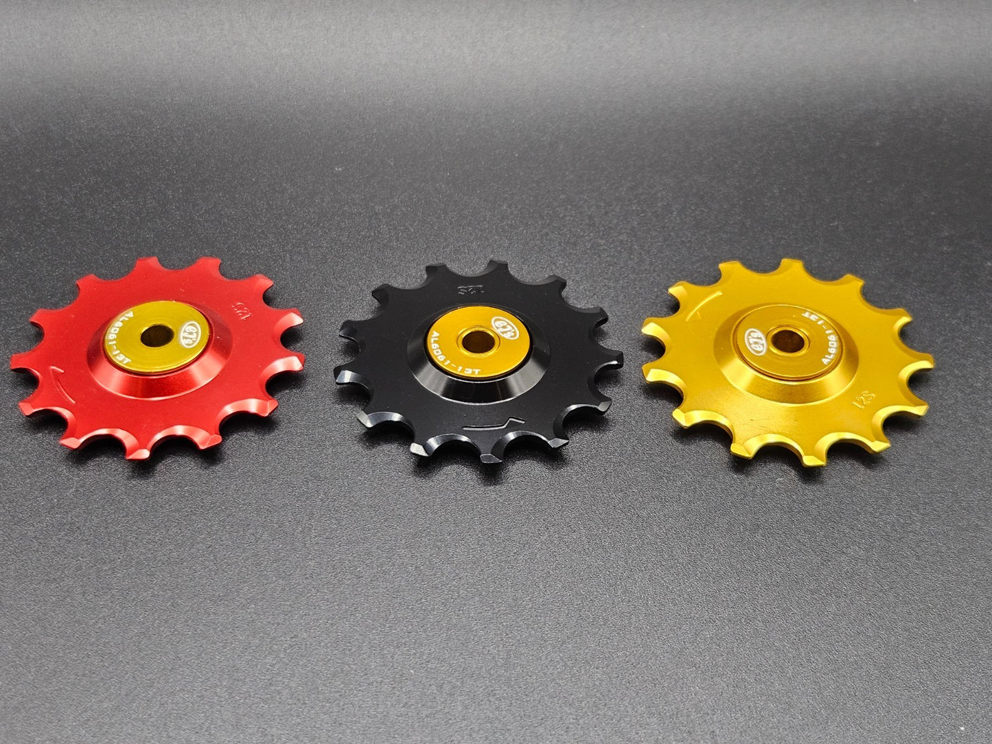Jockey Wheels x2 13T Shimano 12sp Compatible - Sealed CERAMIC Bearings