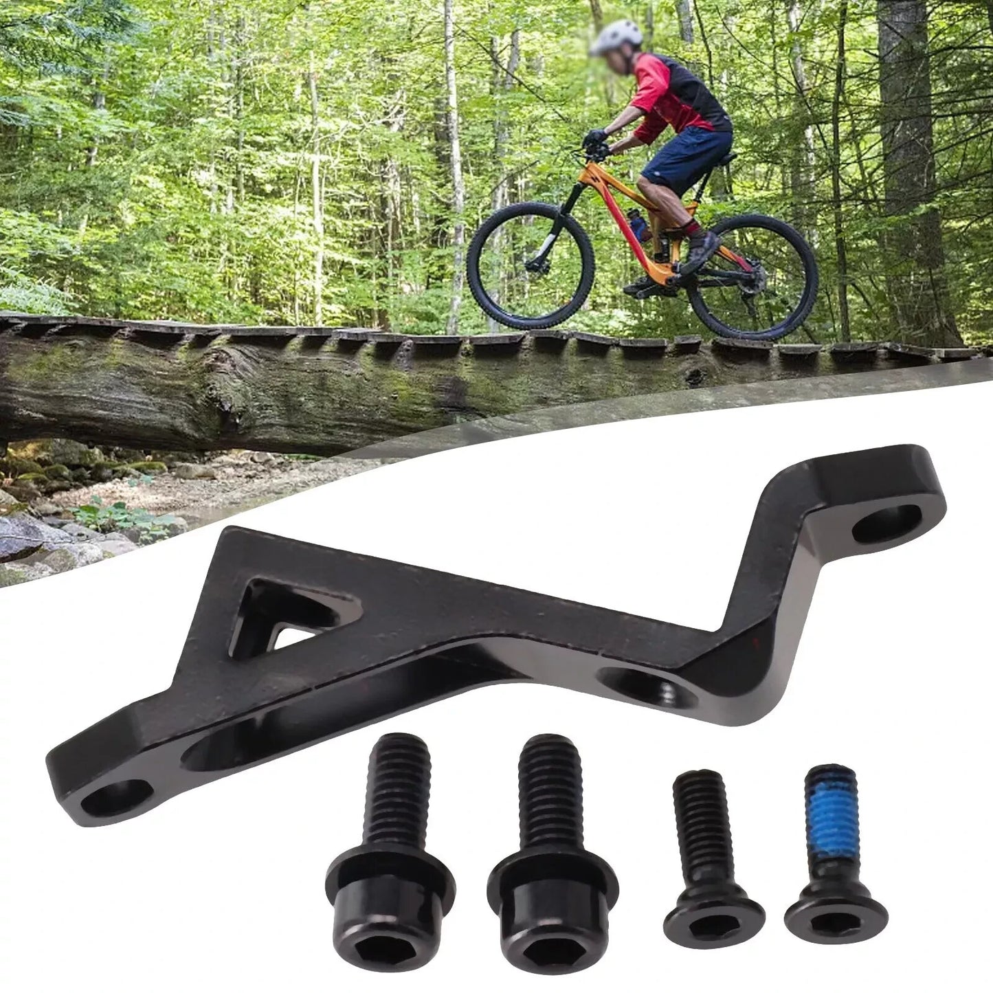Bike Disc Brake Adapter +20mm 140 to 160 160 to 180mm Bicycle Post to Flat Mount