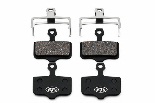 2 pairs of Organic, Semi-Metallic Disc Brake Pads for Avid Elixir 1-3-5-7-ER-CR