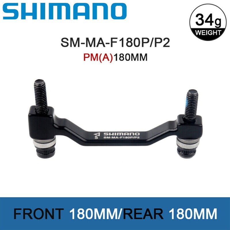 Shimano SM-MA90 Front Mount Adaptor Front Post to Post - 180mm - ASMMAF180-P/P2