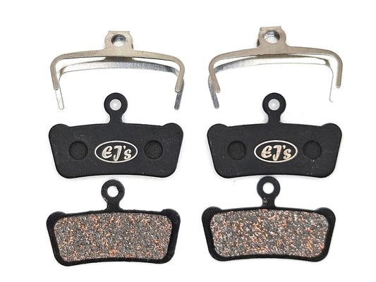 2 Pairs SRAM Guide R, RSC, G2, Avid Trail Disc Brake Pads | Pro Semi-Metallic