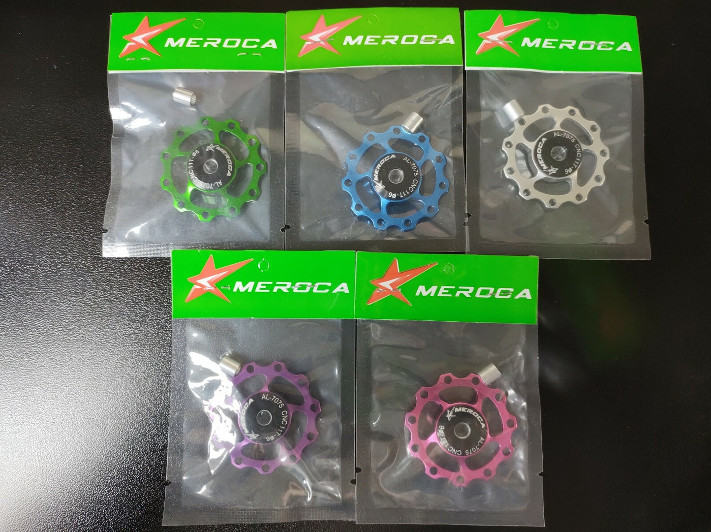 2 x 11T Derailleur Ceramic Bearing Jockey Wheels MTB UK