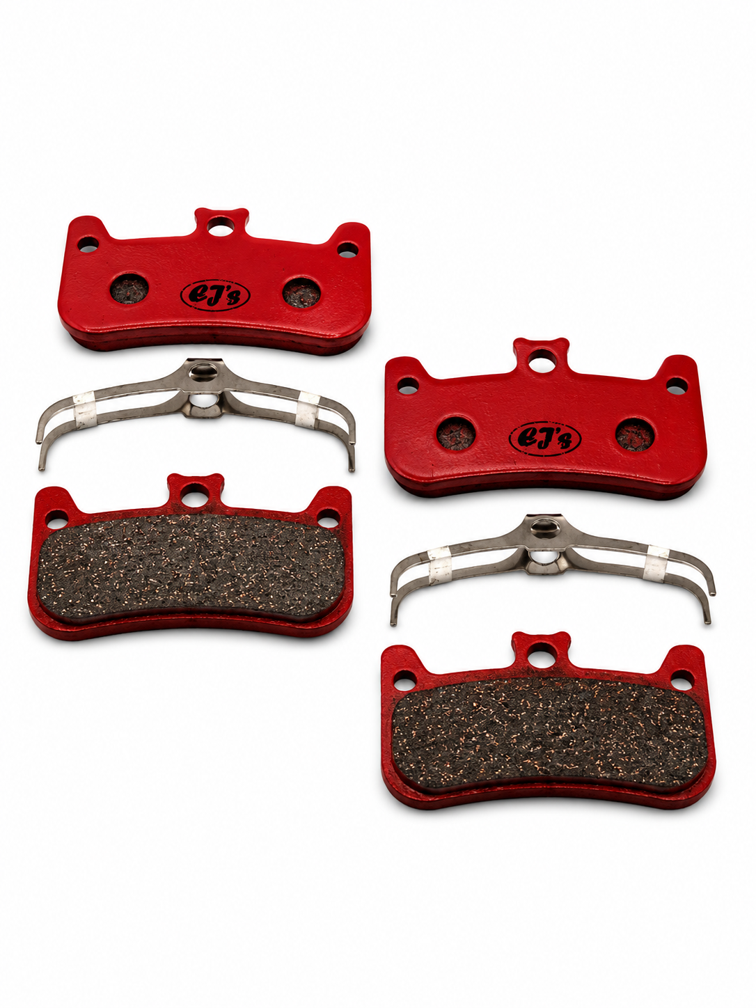 2 Pairs Formula Cura 4 Disc Brake Pads - Pro Sintered MTB Bike Pads