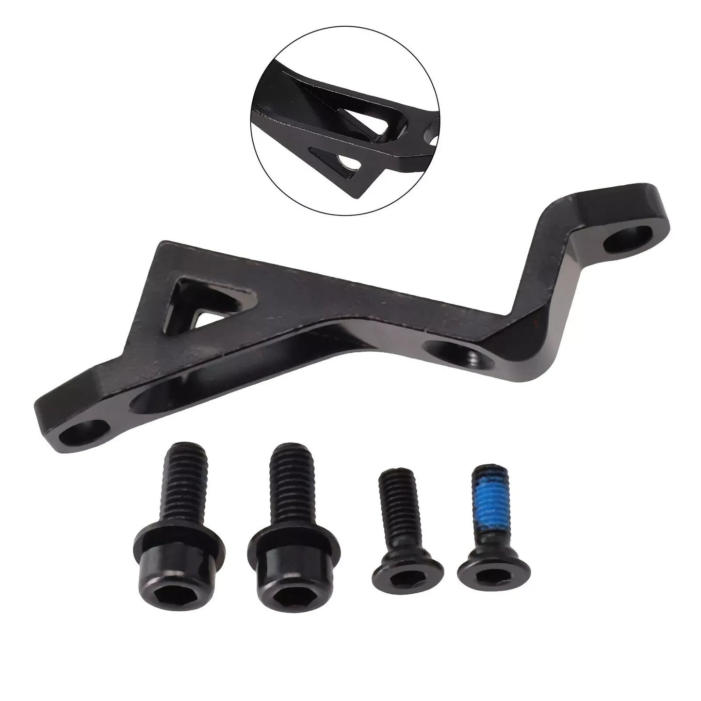 Bike Disc Brake Adapter +20mm 140 to 160 160 to 180mm Bicycle Post to Flat Mount