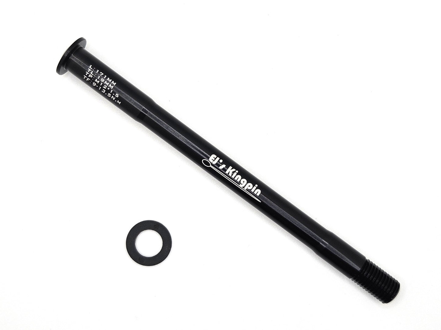 170mm x 12mm x 1.5mm MTB Rear Thru Axle 170.5mm x 12mm x 1.5mm