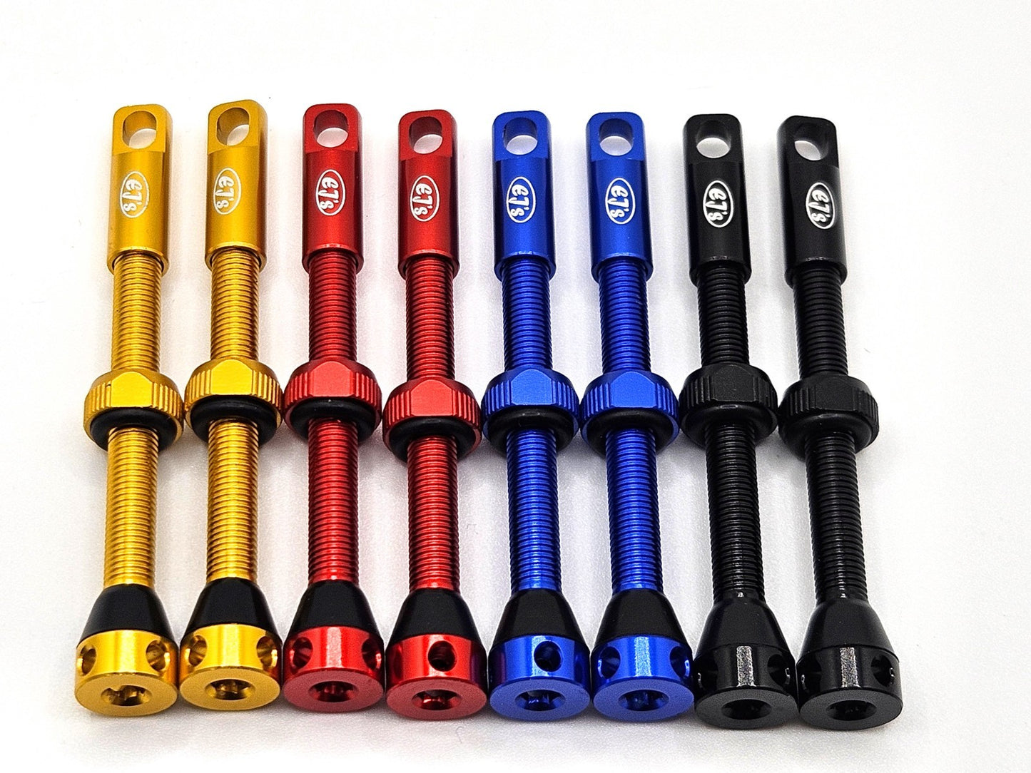 Tubeless Valves Set 60mm (Compatible with Peatys Muc Off DT Swiss)