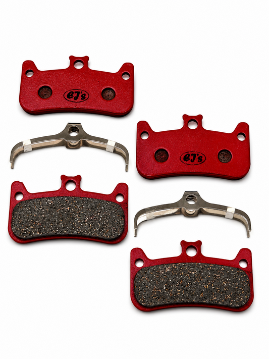 2 Pairs Formula Cura 4 Disc Brake Pads - Pro Sintered MTB Bike Pads