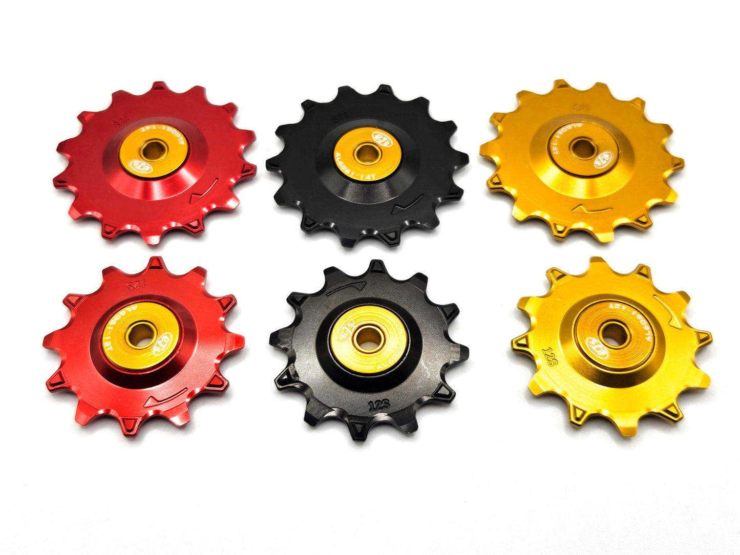 2x Shimano 12sp Compatible 13T Jockey Wheels  - Sealed CERAMIC Bearings