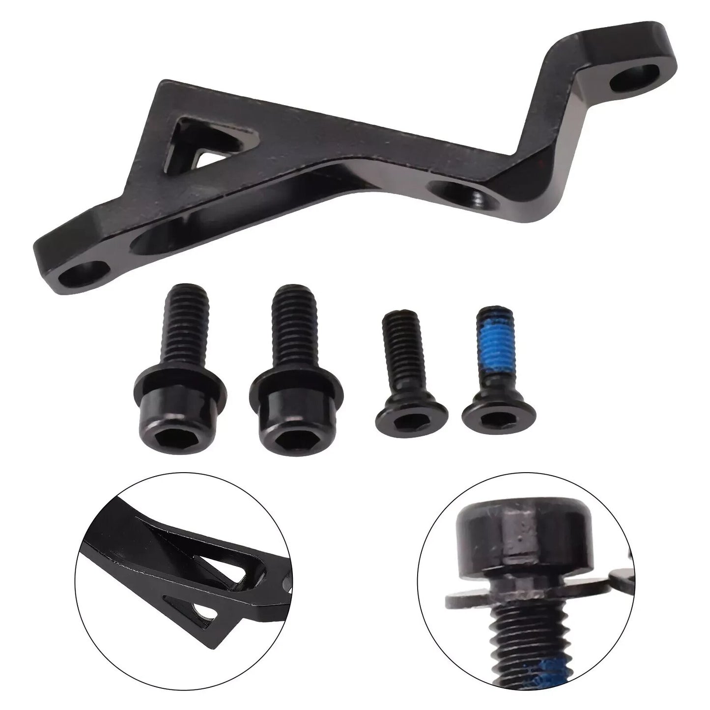 Bike Disc Brake Adapter +20mm 140 to 160 160 to 180mm Bicycle Post to Flat Mount
