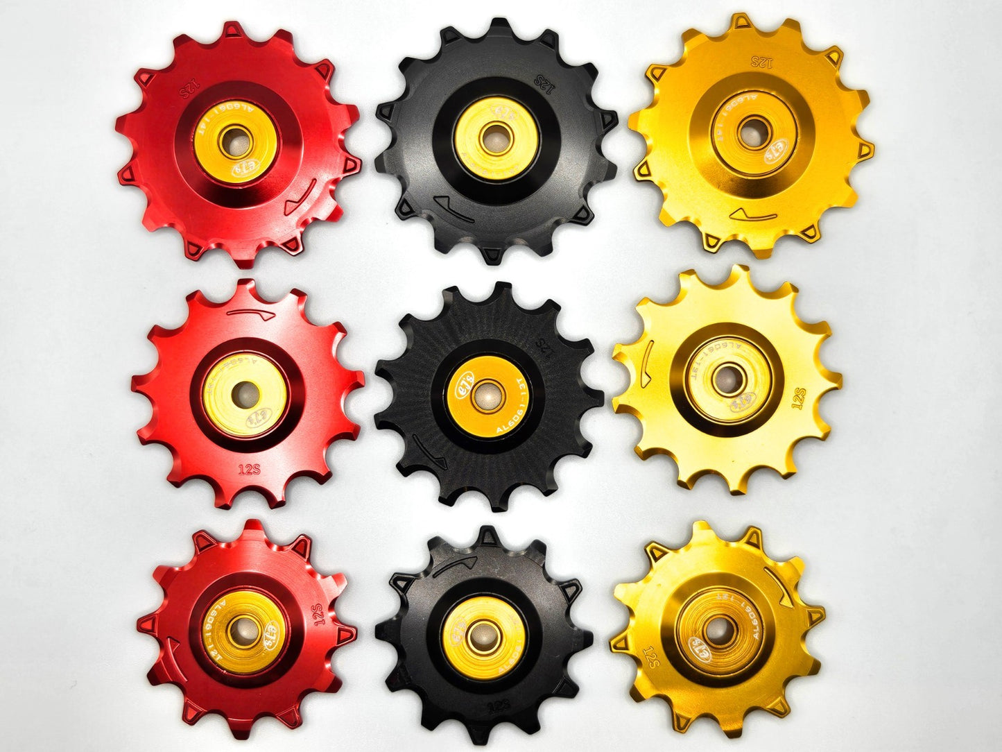 SRAM Compatible Derailleur Jockey Wheels 12T/14T – Sealed Ceramic Bearings
