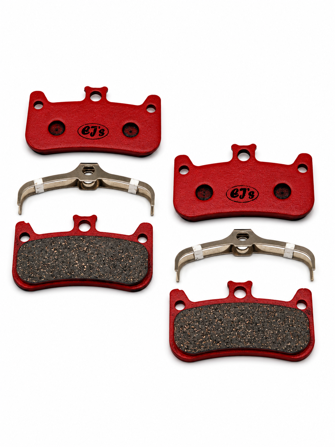 2 Pairs Formula Cura 4 Disc Brake Pads - Pro Sintered MTB Bike Pads