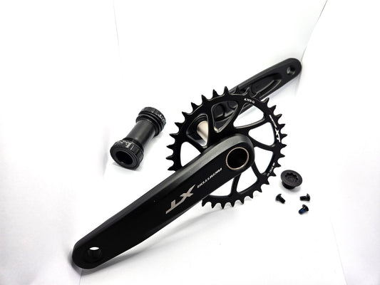 Sennix XT MTB Crankset 170mm Direct Mount, BB, 32T Chainring Boost Chain Line