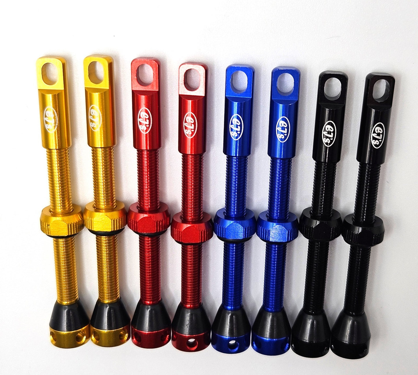 Tubeless Valves Set 60mm (Compatible with Peatys Muc Off DT Swiss)