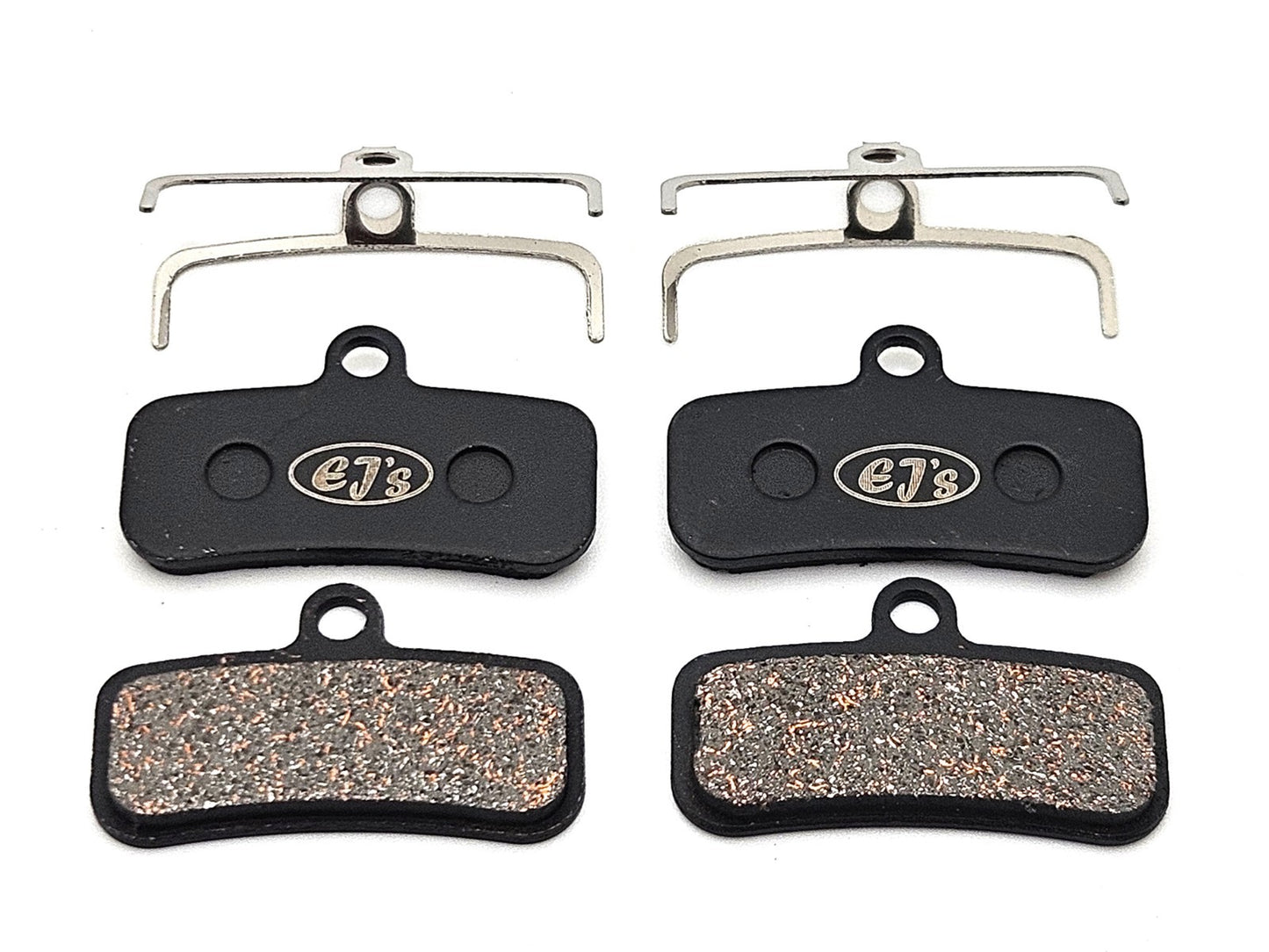2 pairs Shimano XTR XT SLX Saint ZEE Disc Brake Pads Pro Semi-Metallic 4 Piston