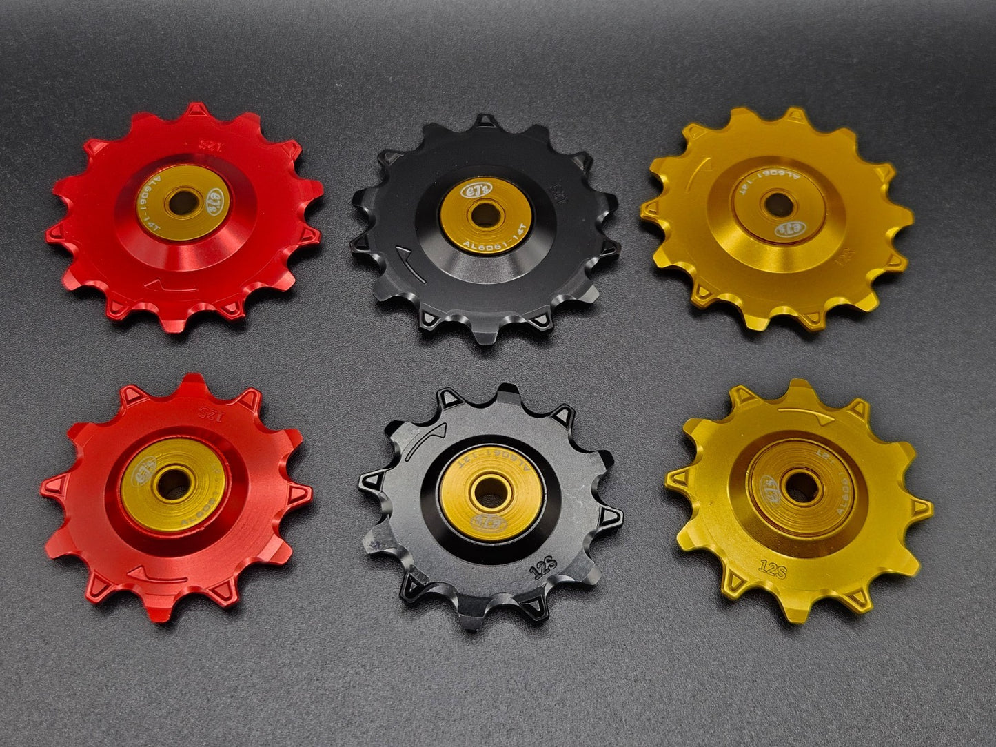 SRAM 12T / 14T Jockey Wheels Compatible - Sealed CERAMIC Bearings