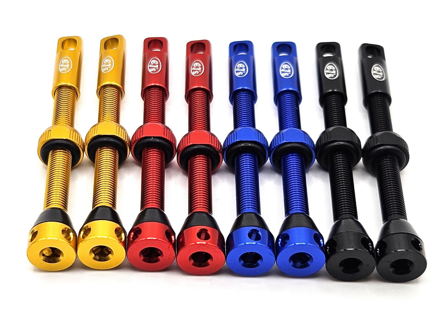 Tubeless Valves Set 60mm (Compatible with Peatys Muc Off DT Swiss)