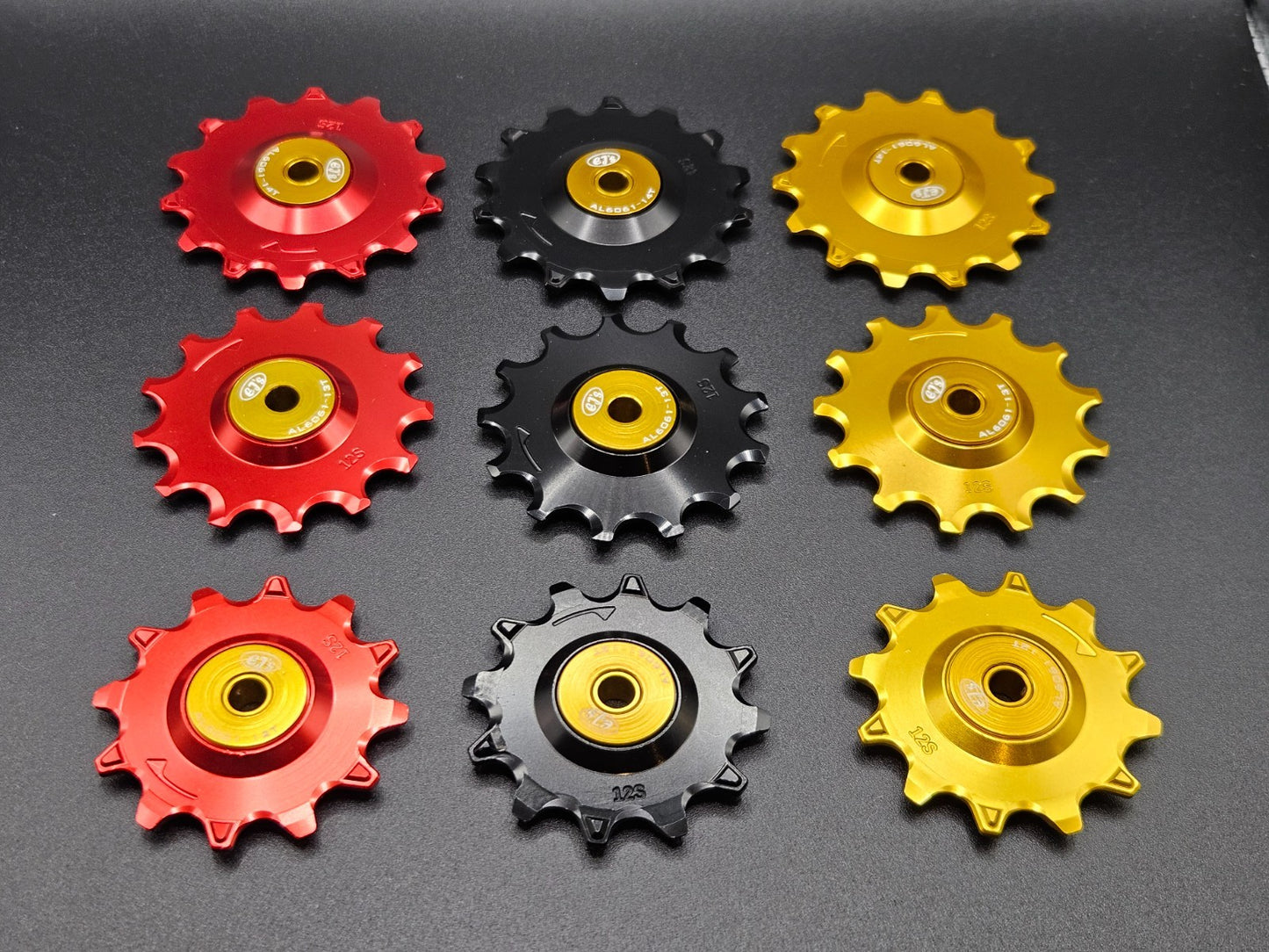 SRAM Compatible Derailleur Jockey Wheels 12T/14T – Sealed Ceramic Bearings