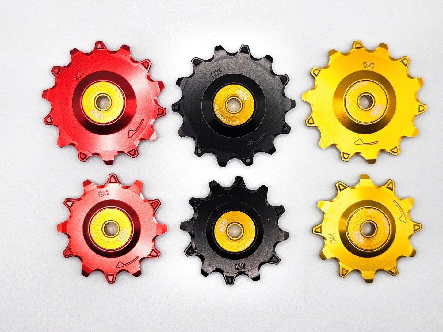 SRAM 12T / 14T Jockey Wheels Compatible - Sealed CERAMIC Bearings