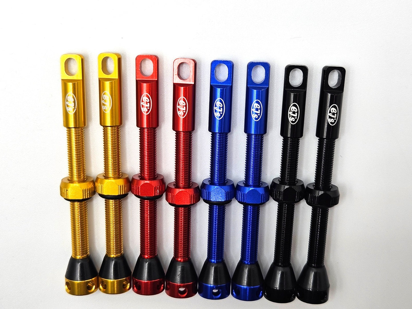 Tubeless Valves Set 60mm (Compatible with Peatys Muc Off DT Swiss)