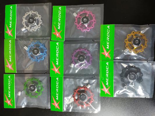 2 x 11T Derailleur Ceramic Bearing Jockey Wheels MTB UK